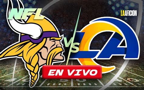 Vikings Vs Rams En Qu Canal Pasan Hoy La Semana De La Nfl