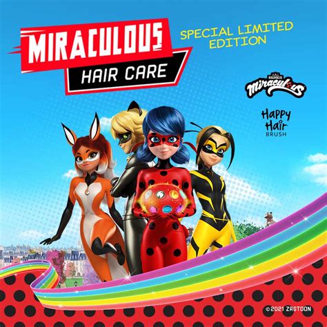 Miraculous Ladybug Happy Hair Brush Nz