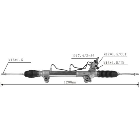 LHD Steering Rack 44250 0K740 Power Steering Racks