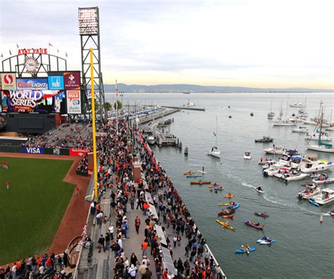 Ballpark Quirks Splashing Down In San Francisco S McCovey Cove At AT T