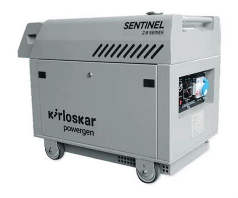 kva kirloskar portable dg set  rs  portable diesel generator