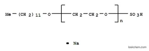 Cas 9004 82 4 Sodium Lauryl Polyoxyethylene Ether Sulfate Lookchem