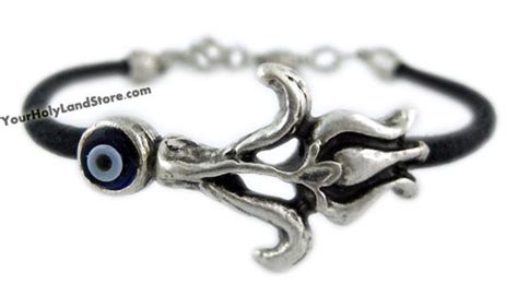 Evil Eye Protection Bracelet with Flower