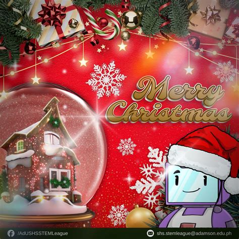 AdU-SHS - 🎄 𝗠𝗲𝗿𝗿𝘆 𝗖𝗵𝗿𝗶𝘀𝘁𝗺𝗮𝘀 𝗳𝗿𝗼𝗺 𝘁𝗵𝗲 𝗦𝗧𝗘𝗠 𝗟𝗲𝗮𝗴𝘂𝗲 𝗙𝗮𝗺𝗶𝗹𝘆! 🎄 This