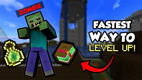 Fastest Way To Level Up In Skyblock Hypixel Skyblock Youtube