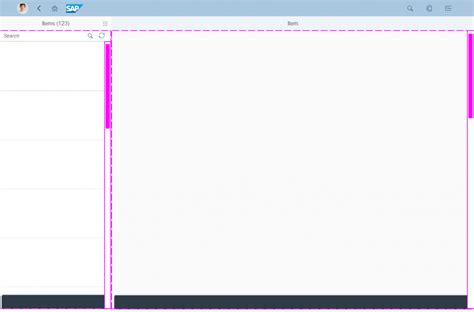 Split Screen Layout Sap Fiori Design Guidelines