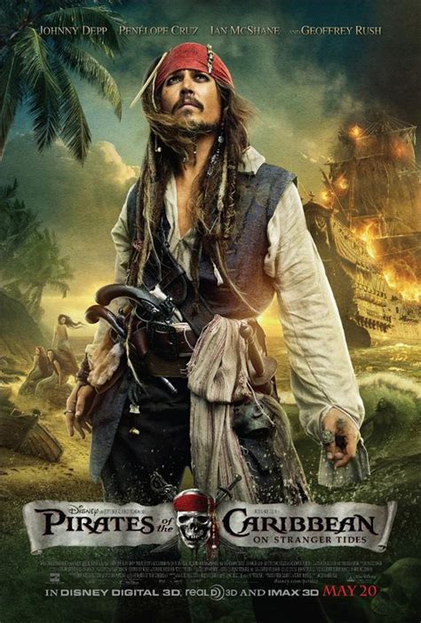 Nowy plakat Piratów z Karaibów 4 filmfan pl