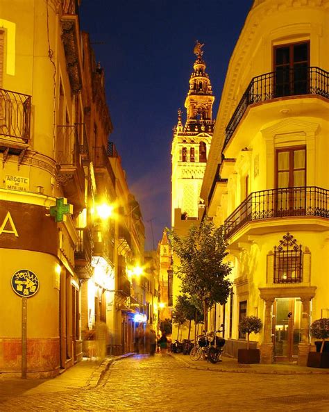 Sevilla At Night By Greg Matchick In 2021 Sevilla Spain Travel