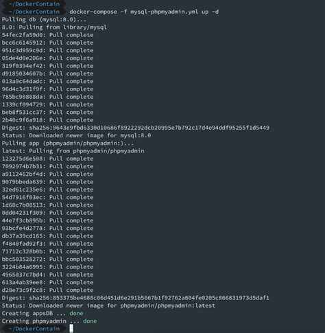 Docker Compose File For Mysql And Phpmyadmin Bidhankhatri Np