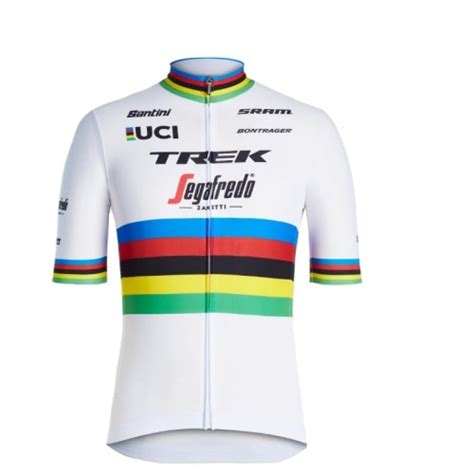 Koszulka Rowerowa Trek Santini Segafredo Rainbow Replica