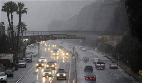 Storm Hits California With Heavy Rain High Winds