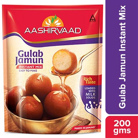 Wheat Flour Aashirvaad Instant Mix Gulab Jamun Packaging Type Packet