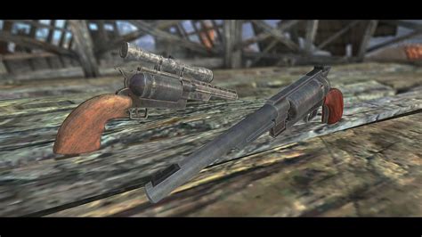 FNV Arsenal Weapons Overhaul Magnum Research BFR At Fallout New Vegas