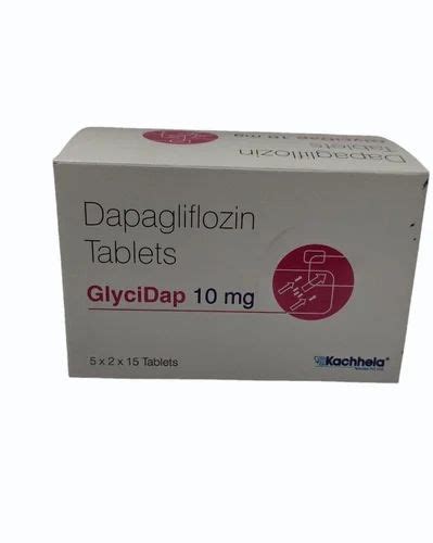 Dapagliflozin Tablets Mg Glycidap Packaging Size X At