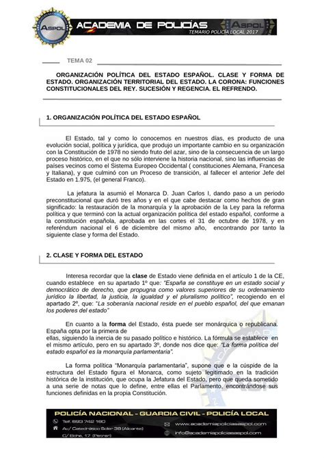 PDF TEMA 02 ORGANIZACIÓN POLÍTICA DEL ESTADO PDF fileevolución