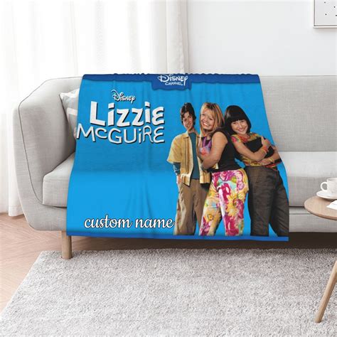 Custom Disney Lizzie Mcguire Quilt Bedding Set Blanket Great For Hom