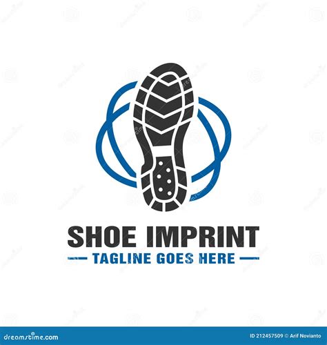 Boot Imprint Human Footprints Shoe Silhouette Isolated On White