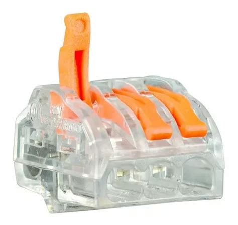 Un Kit Conector Emenda R Pida Alavanca Borne Fios Mercadolivre