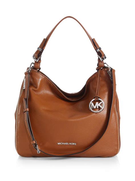 Michael Michael Kors Essex Hobo Bag In Brown LUGGAGE Lyst