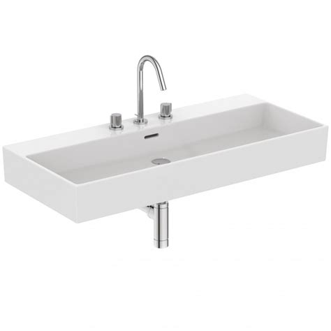 IDEAL STANDARD EXTRA LAVABO RETTANGOLARE 1000X450 C TROPPOPIENO E 3