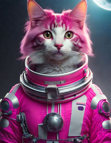 Astronaut cat on Behance