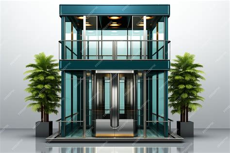 premium photo elevator designing services  white background