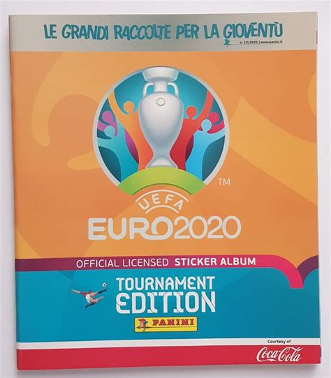 Panini Euro Tournament Edition Italien Coca Cola Album Kaufen