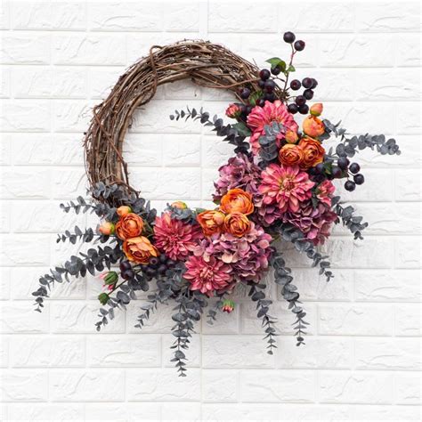 Fresh Floral Wreath by Flower Casita