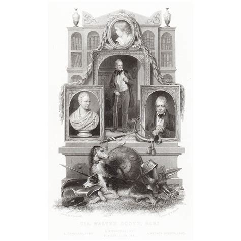sir walter scott  scottish historical novelist playwright