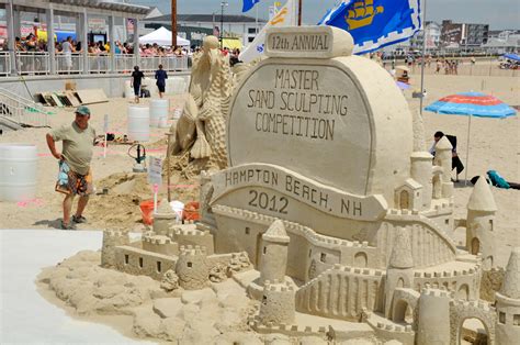 Sand Sculpting Competition Hampton Beach Nh Rainydaymagazine