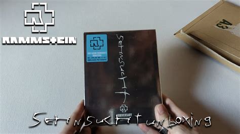 Rammstein Sehnsucht Anniversary Edition Unboxing YouTube