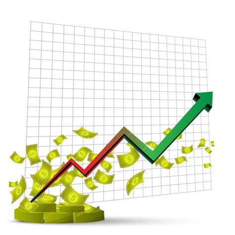 premium vector business finance graph arrow    bar chart
