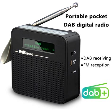 Ta Nabilir Dab Dab Radyo Lcd Ekran Otomatik Ayar Mini Al C Otomatik