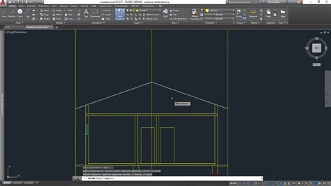 Como Criar O Corte Autocad 2d Projeto Arquitetônico 7 Youtube