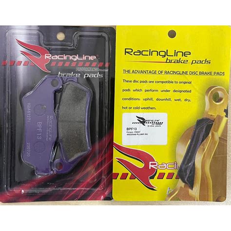 Racingline Modenas Pulsar Ns200 Rs200 Dominar 400 Front Disc Brake Pad Shopee Malaysia