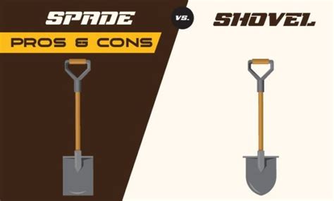 Spade vs. Shovel: Pros/Cons