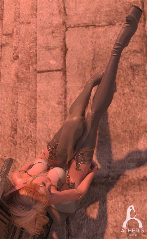 High Elf Posing A Aredhel By AtherisNsfw Hentai Foundry
