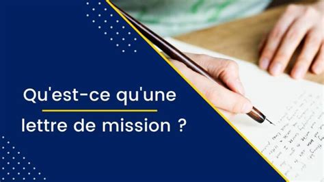 Lettre De Mission Projet Définition Et Importance