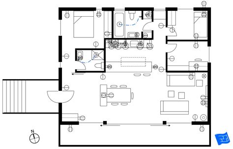 House Wiring Layout Plan - Wiring Flow Line