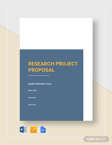 Research Project Proposal 11 Examples Format Docs Word Pages