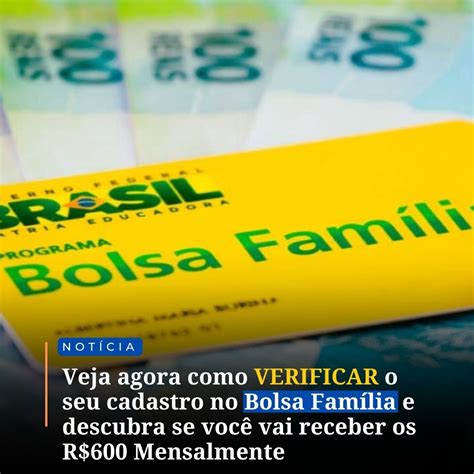 Veja Agora Como Verificar O Seu Cadastro No Bolsa Família E Descubra Se