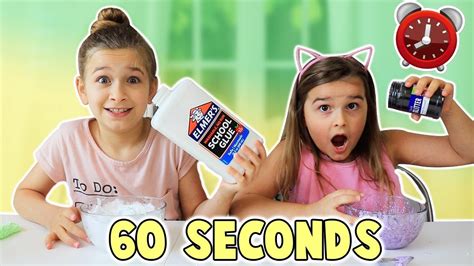 60 SECOND SLIME CHALLENGE! | JKrew - YouTube