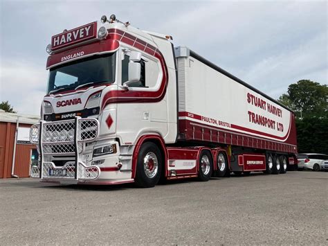 Tekno Scania Next Gen S Highline Met Assige Schuifzeilen Trailer Stu