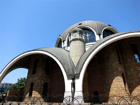 La Iglesia De San Clemente De Ohrid Soborna Crkva En Skopje Norte De