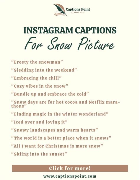 103 Wonderful Snow Picture Captions For Instagram