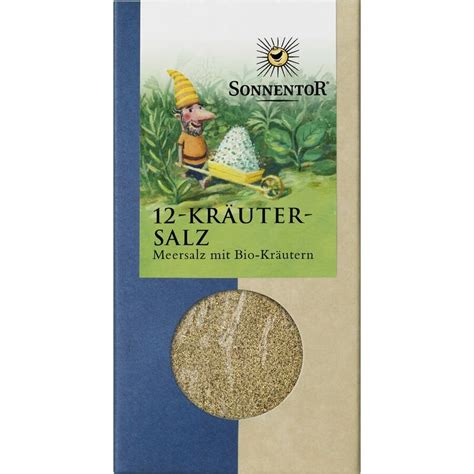 Sonnentor 12 Kräutersalz Bio 120g ekomarkt de