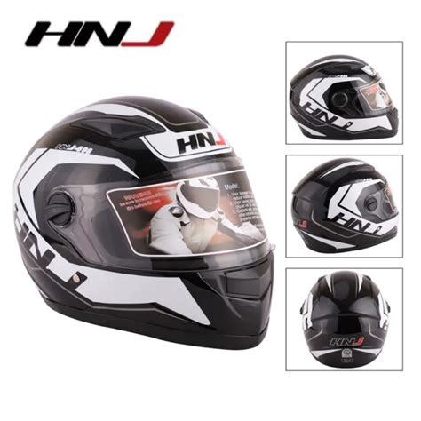 HNJ Full Face Helmet Motors Open Face Helmets Motor COD Motorcycle 898