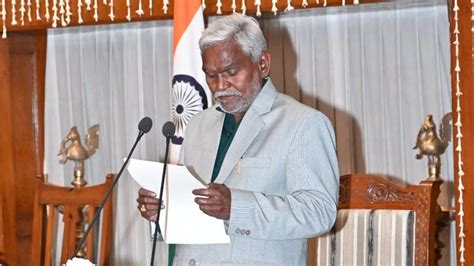 JMM's Champai Soren takes oath as chief minister of Jharkhand