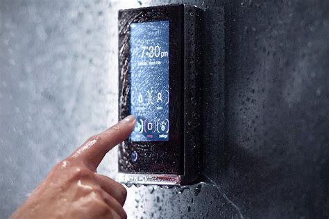 Kohl Brings Touchscreen Into The Shower, Lets You Fine Tune Your Bathing Experience - MIKESHOUTS