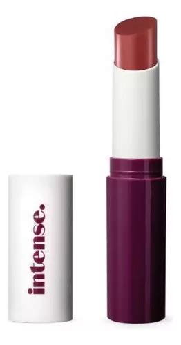 Labial O Boticário Batom nude rosado intense stick glossy 3 2g o